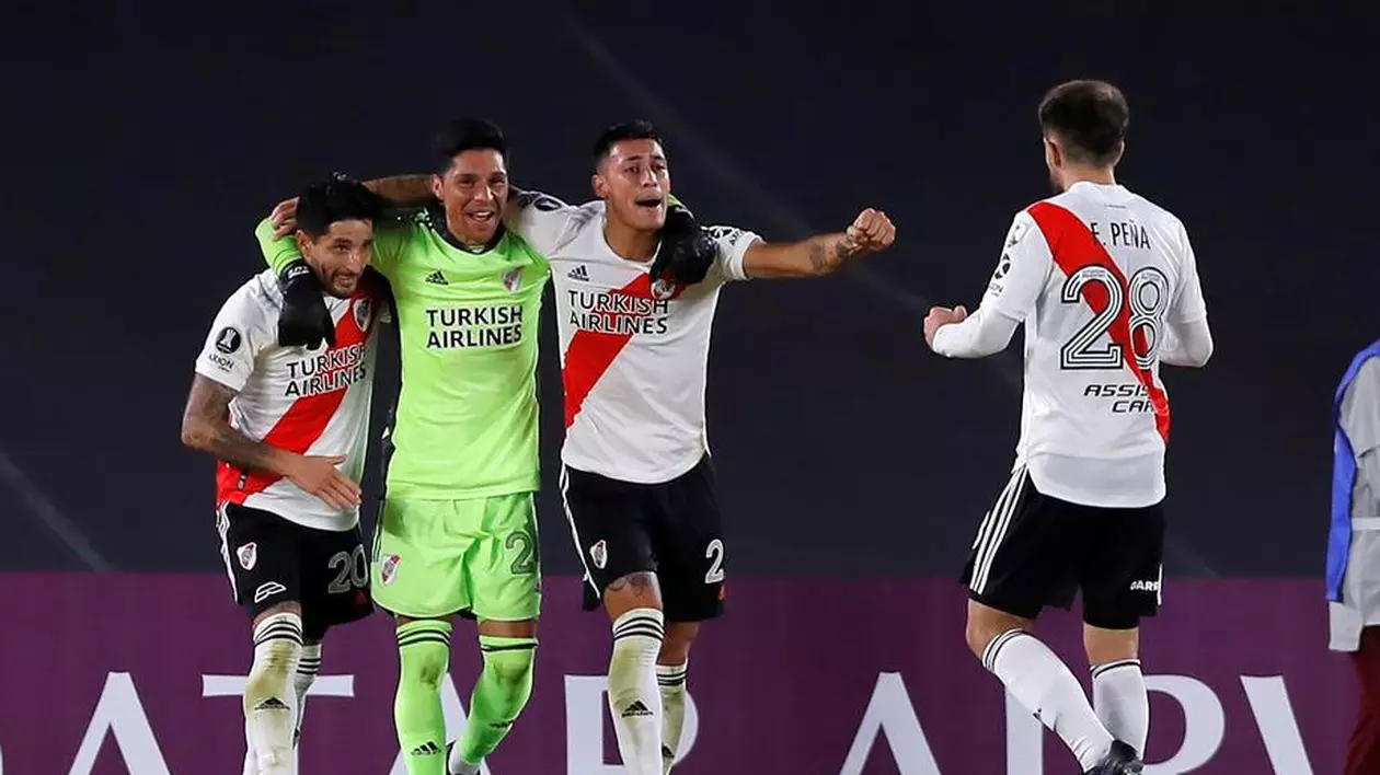 River Plate, victorie în Copa Libertadores cu un jucător accidentat în poartă și fără nici o rezervă pe bancă