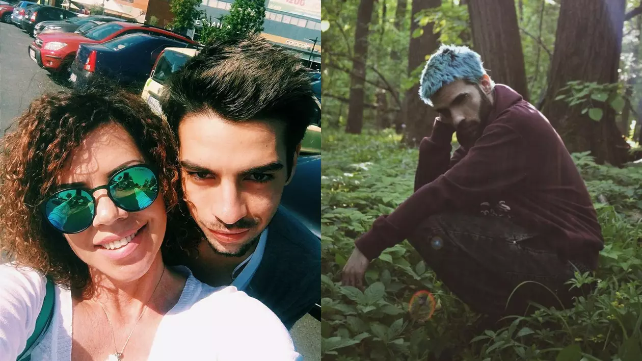 Cum arată David Pușcaș la 22 de ani. Fiul adoptiv al Luminiței Anghel se machiază și poartă tocuri