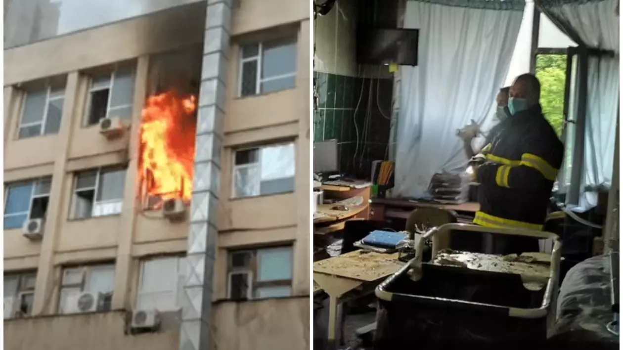 ISU Iași a finalizat raportul despre incendiul de la Spitalul de Copii. De la ce a pornit focul