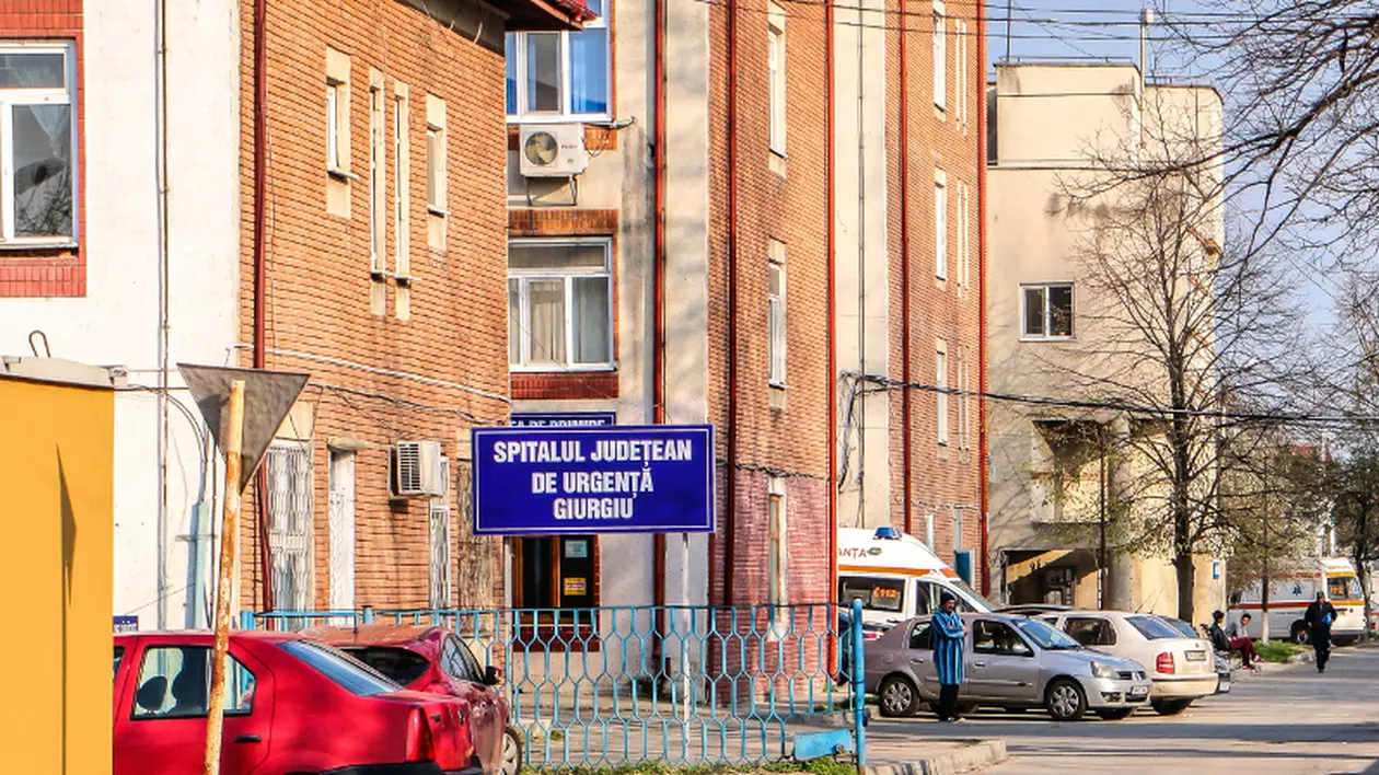 Un pacient de la Spitalul Județean Giurgiu s-a aruncat de la etaj. „A forțat un geam și l-a rupt”