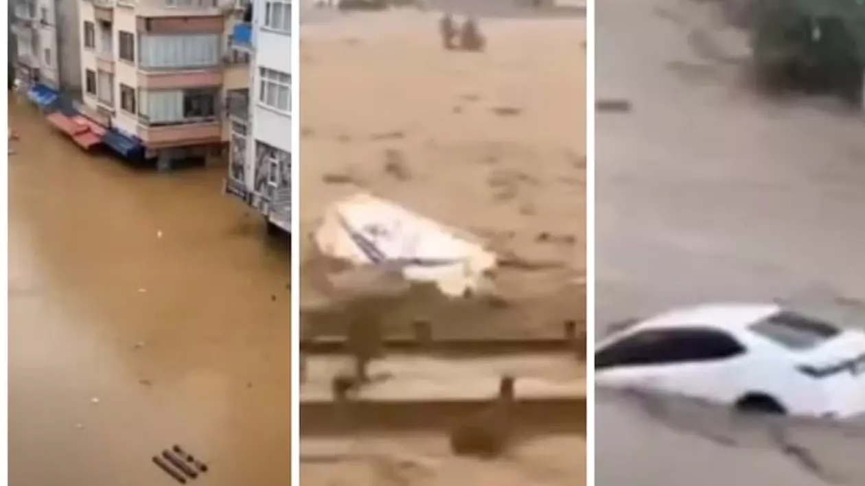 Inundații puternice în Turcia, în urma ploilor torențiale