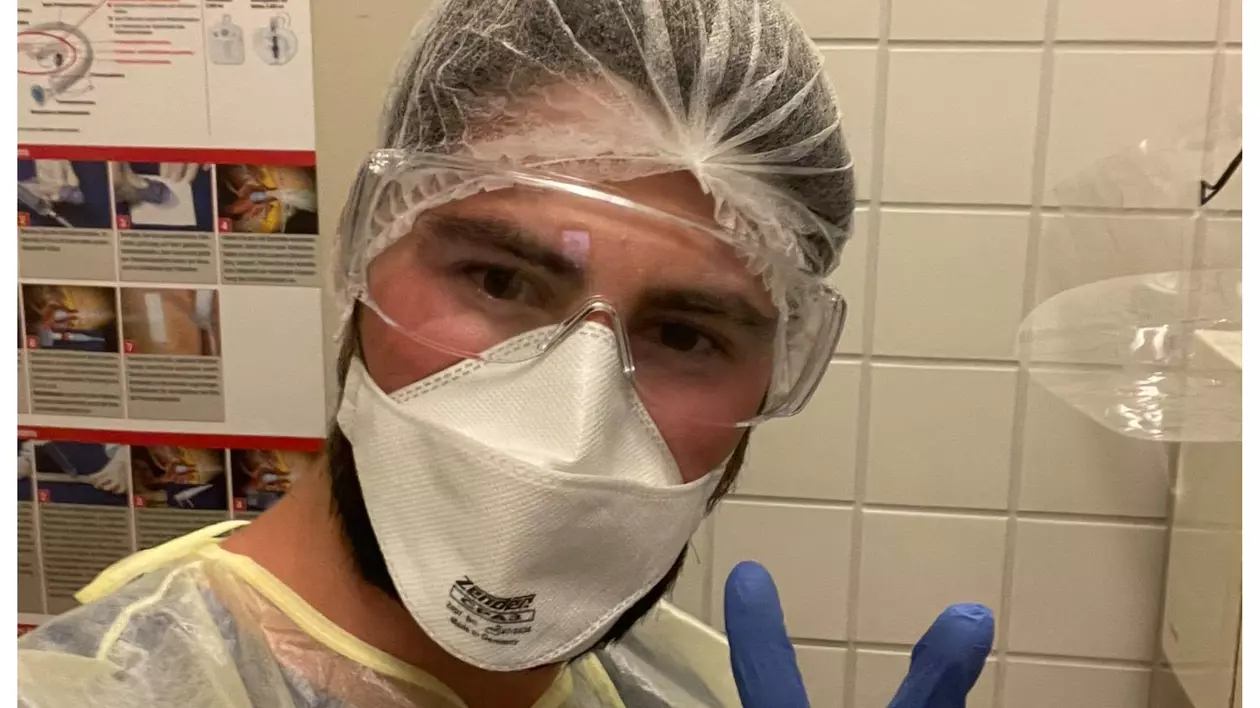 Asistent român în Germania, în lupta cu pandemia: „La început, s-au furat de la dezinfectanți la mănuși și măști”