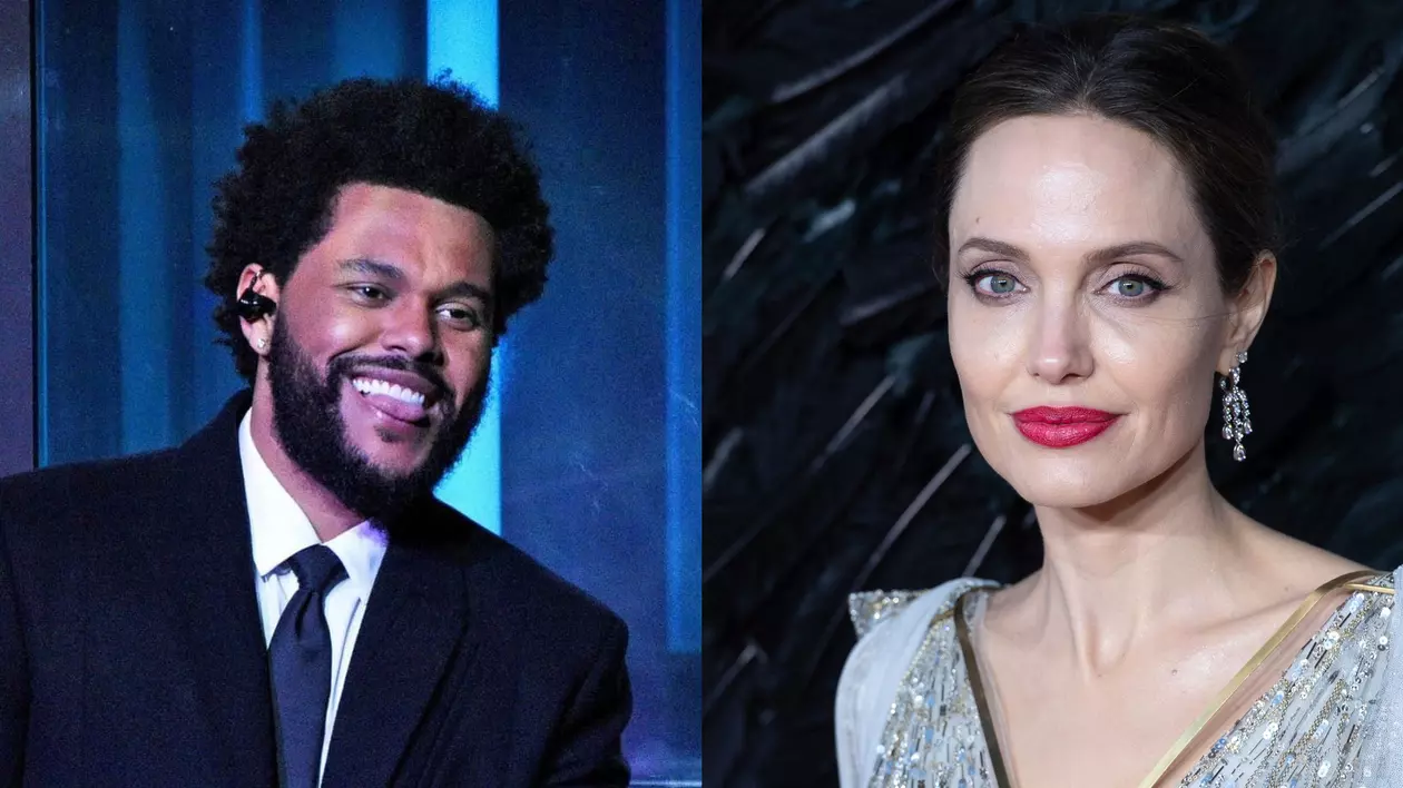 Angelina Jolie și The Weeknd, surprinși din nou împreună. S-au distrat la un concert din Los Angeles