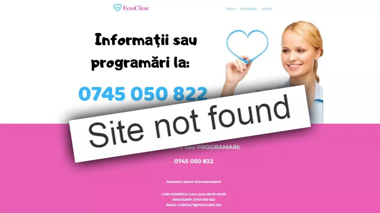 Site-ul de unde un „medic de gardă” amenința femeile care voiau să facă avort, închis după ce Libertatea și Scena9 au prezentat cazul