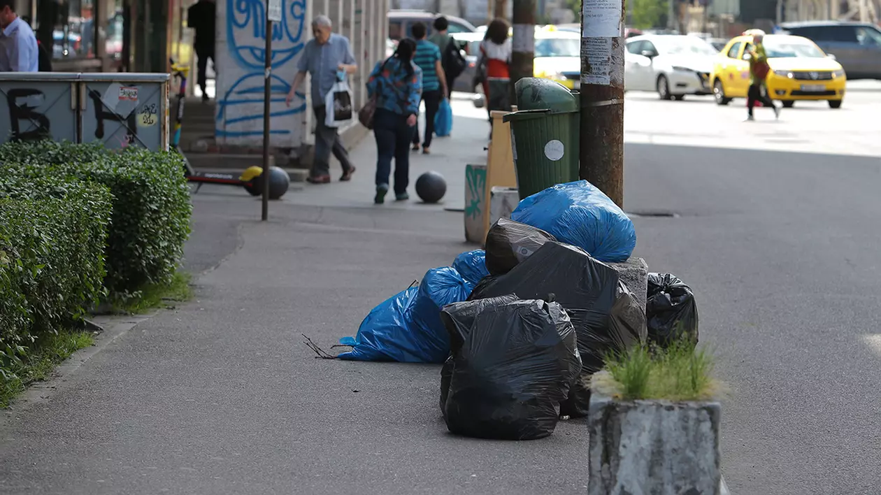Partea nevăzută din scandalul gunoiului de la sectorul 1. Din peste 50.000 de agenți economici, doar 4.500 au contracte de salubrizare