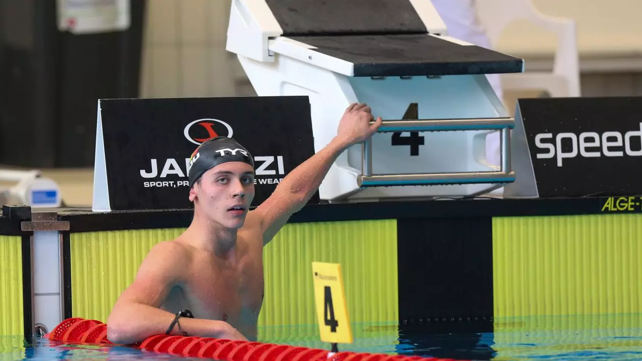 David Popovici câştigă o nouă medalie de aur la Campionatele Europene de juniori