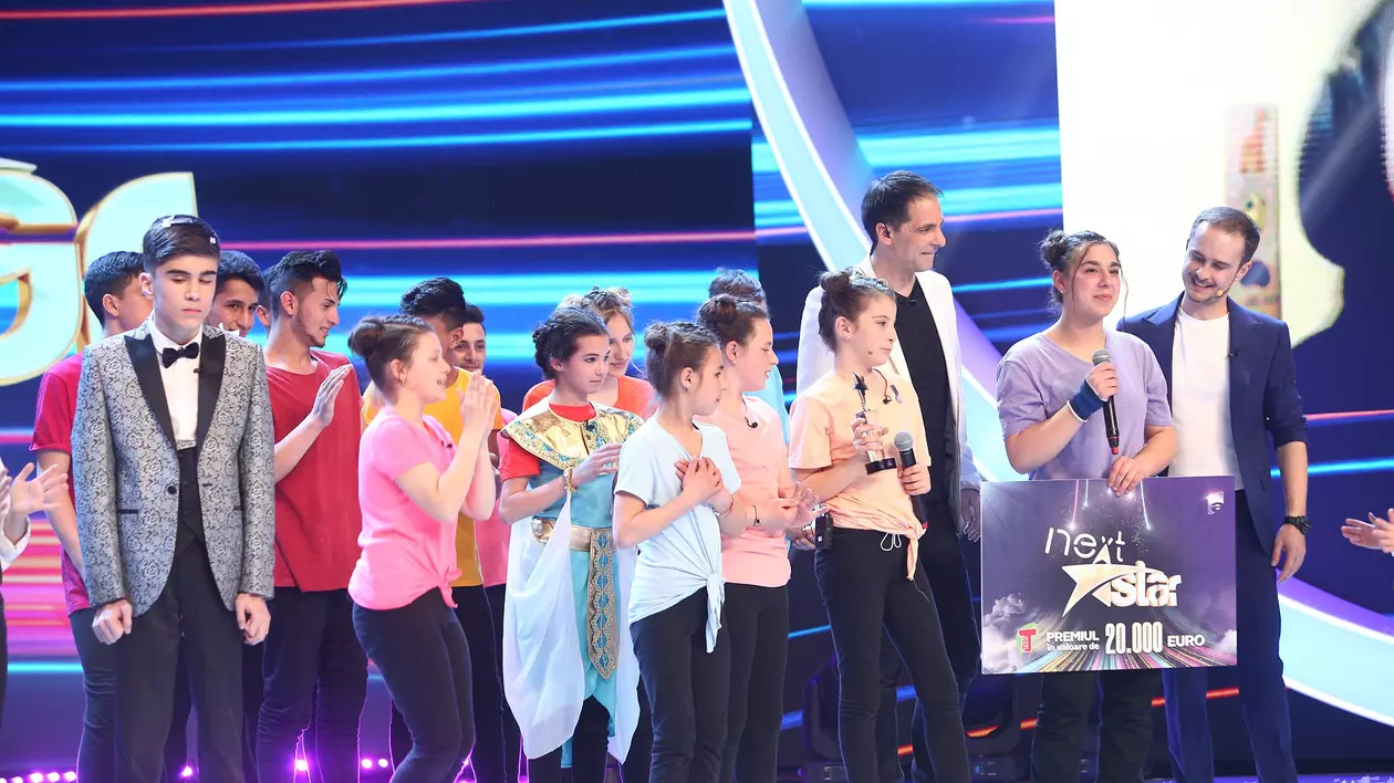 Școala Gimnazială Recea a câștigat „Next Star” 2021, sezonul 10. Copiii au primit premiul în valoare de 20.000 de euro