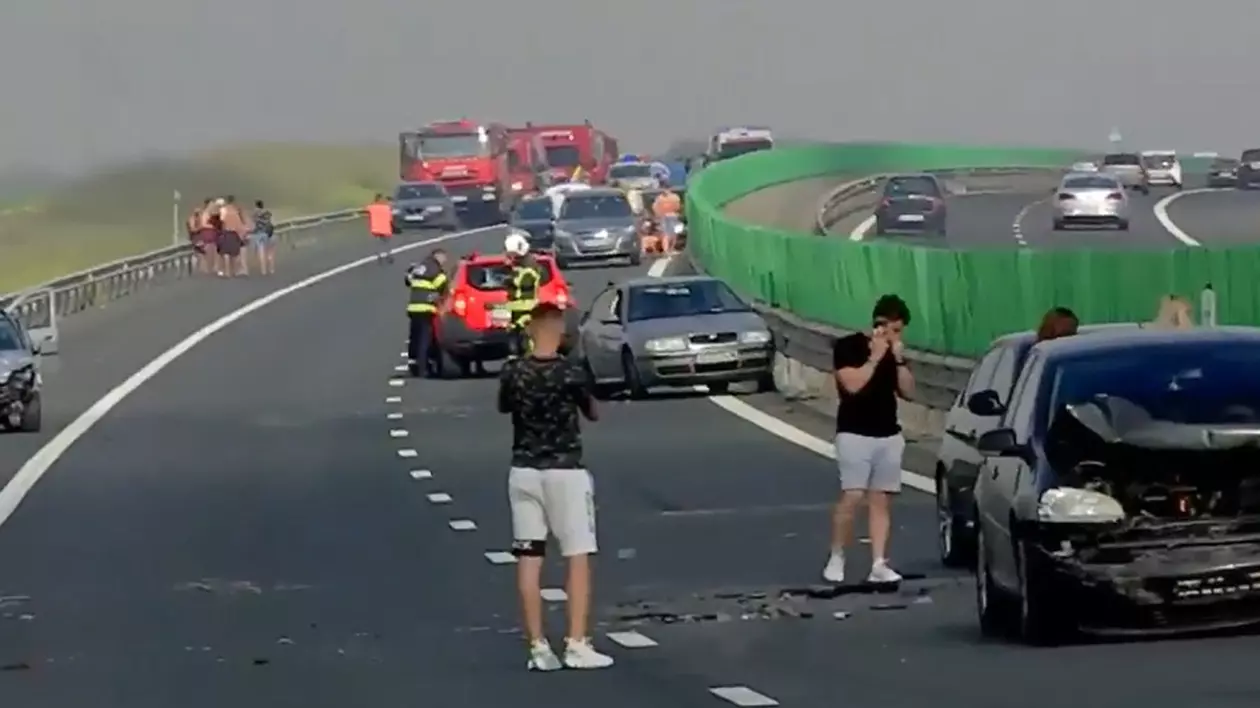 Ceața densă de pe A2, care ar fi dus la accidentele în lanț, „un fenomen destul de rar vara”. De ce nu a fost emisă alertă