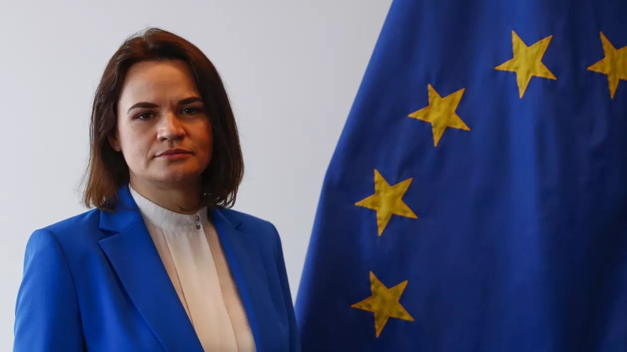 Liderul opoziției din Belarus a primit statut oficial în Lituania. Cum a reacționat Rusia
