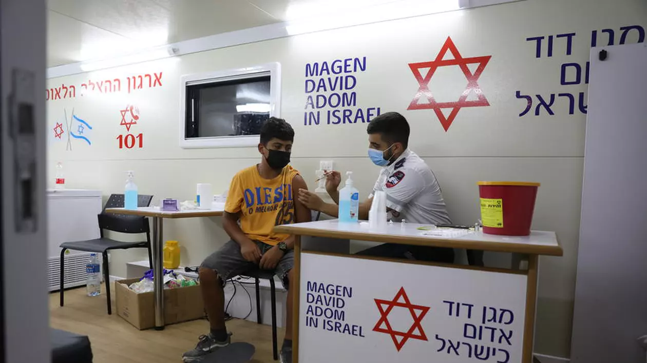 Israel a înregistrat peste 1.000 de cazuri noi de COVID, într-o zi, după răspândirea variantei Delta