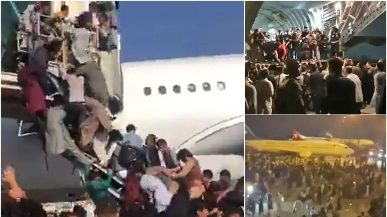 Disperare pe aeroportul din Kabul. Cel puțin 5 morți, după ce mii de oameni s-au îmbulzit să prindă un loc într-un avion