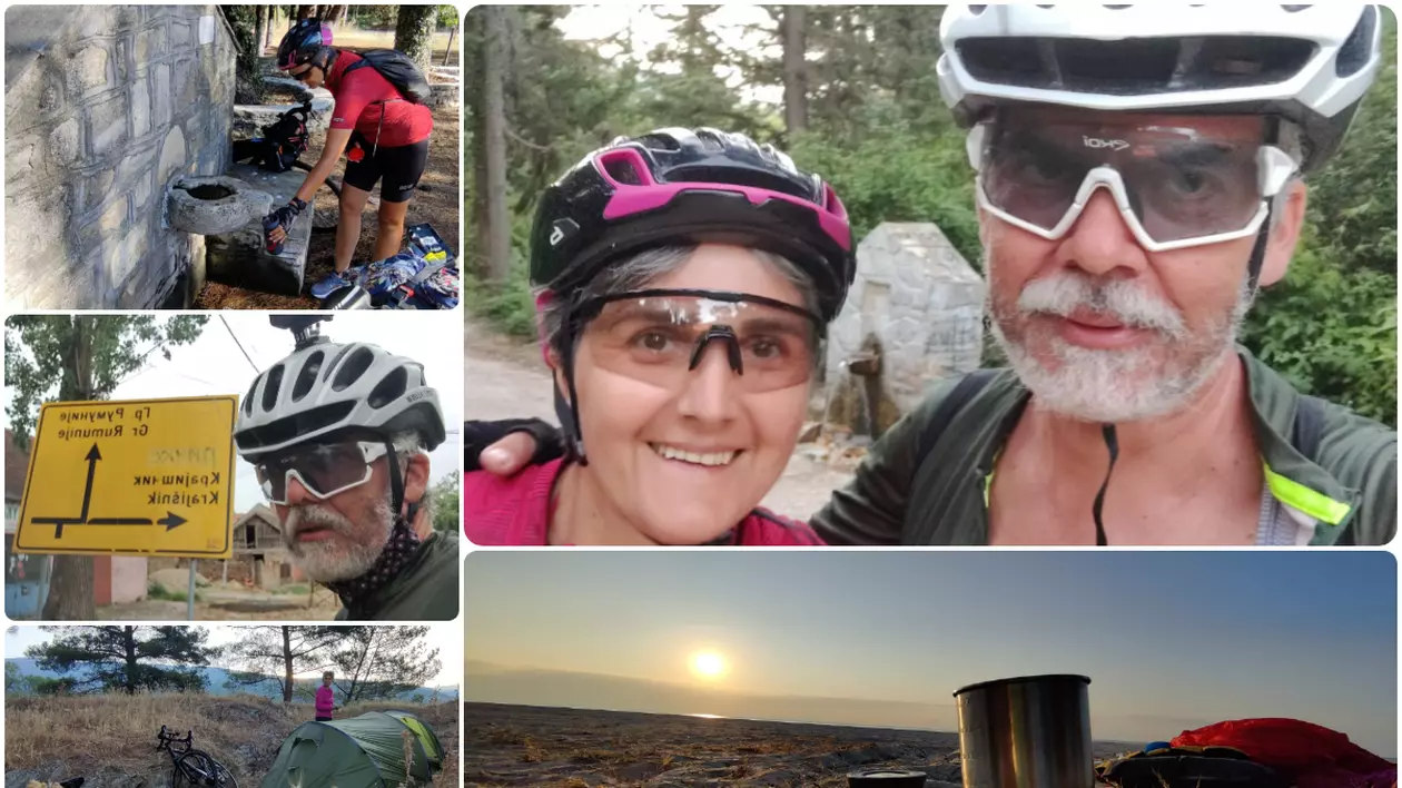 O altfel de vacanță: doi timișoreni au pedalat din Grecia până acasă. ﻿„Nu mai e presiunea timpului. Stăm cât vrem și pornim mai departe”