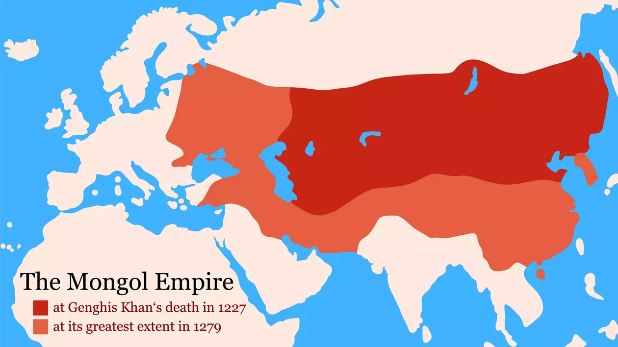 Harta Imperiului Mongol