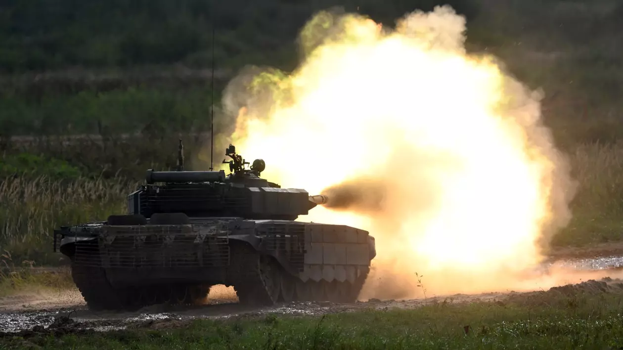 Un tanc T-90 de ultimă generație, abandonat la gunoi în Rusia. Ce au găsit jurnaliștii în el