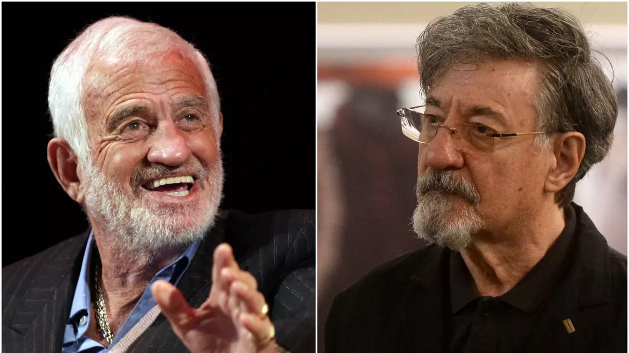 Belmondo și Caramitru. Cum s-au despărțit două națiuni de marii actori care i-au părăsit de curând