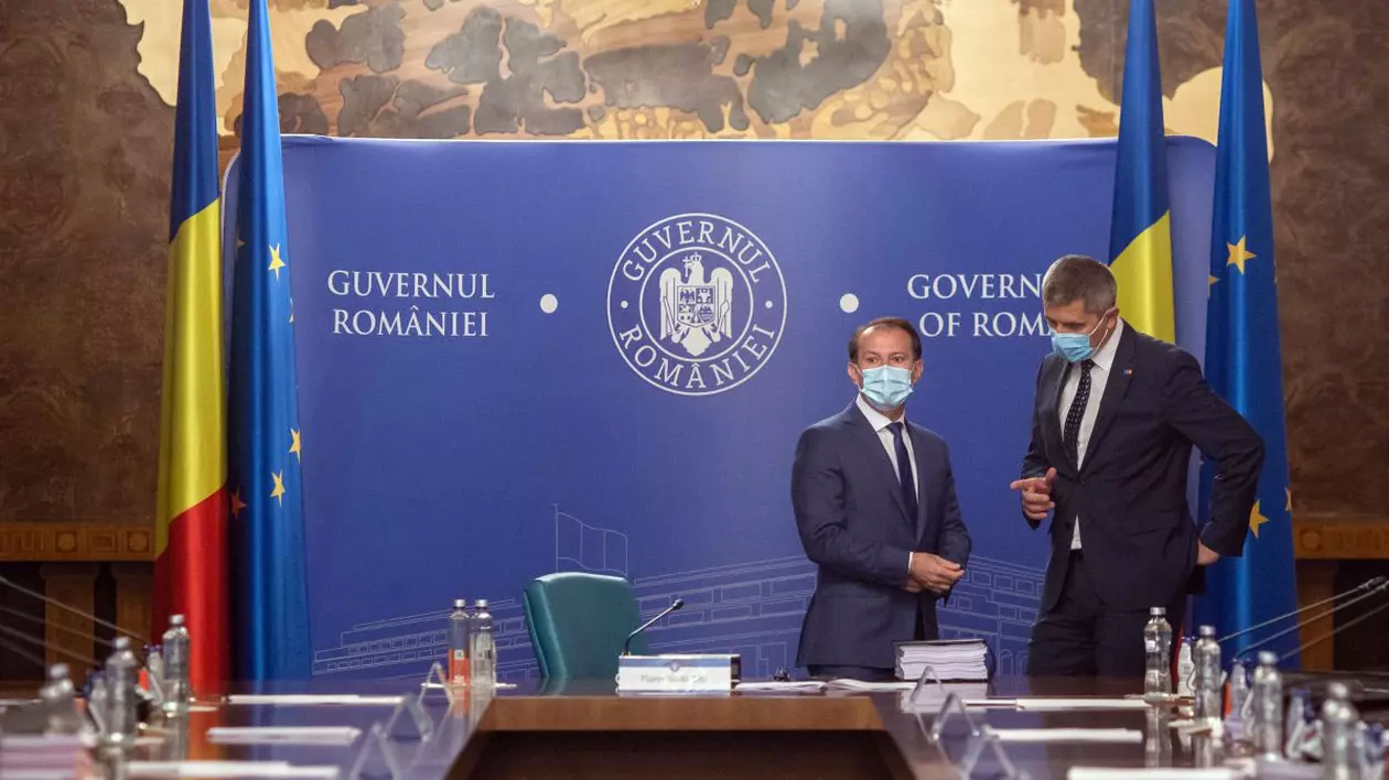 Criză în coaliție. Premierul Cîțu a amânat ședința de Guvern, după ce miniștrii USR PLUS au refuzat să participe