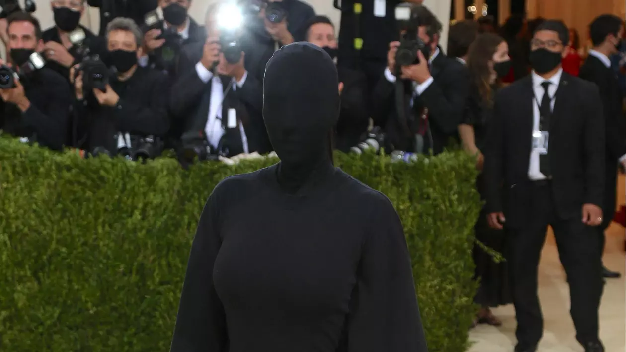 Kim Kardashian la Met Gala