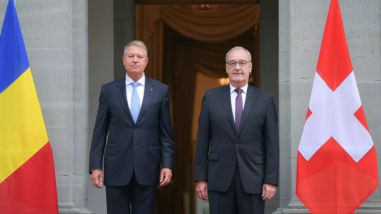 Klaus Iohannis, din Elveția: "Chestiunea guvernamentală nu este absolut deloc îngrijorătoare"