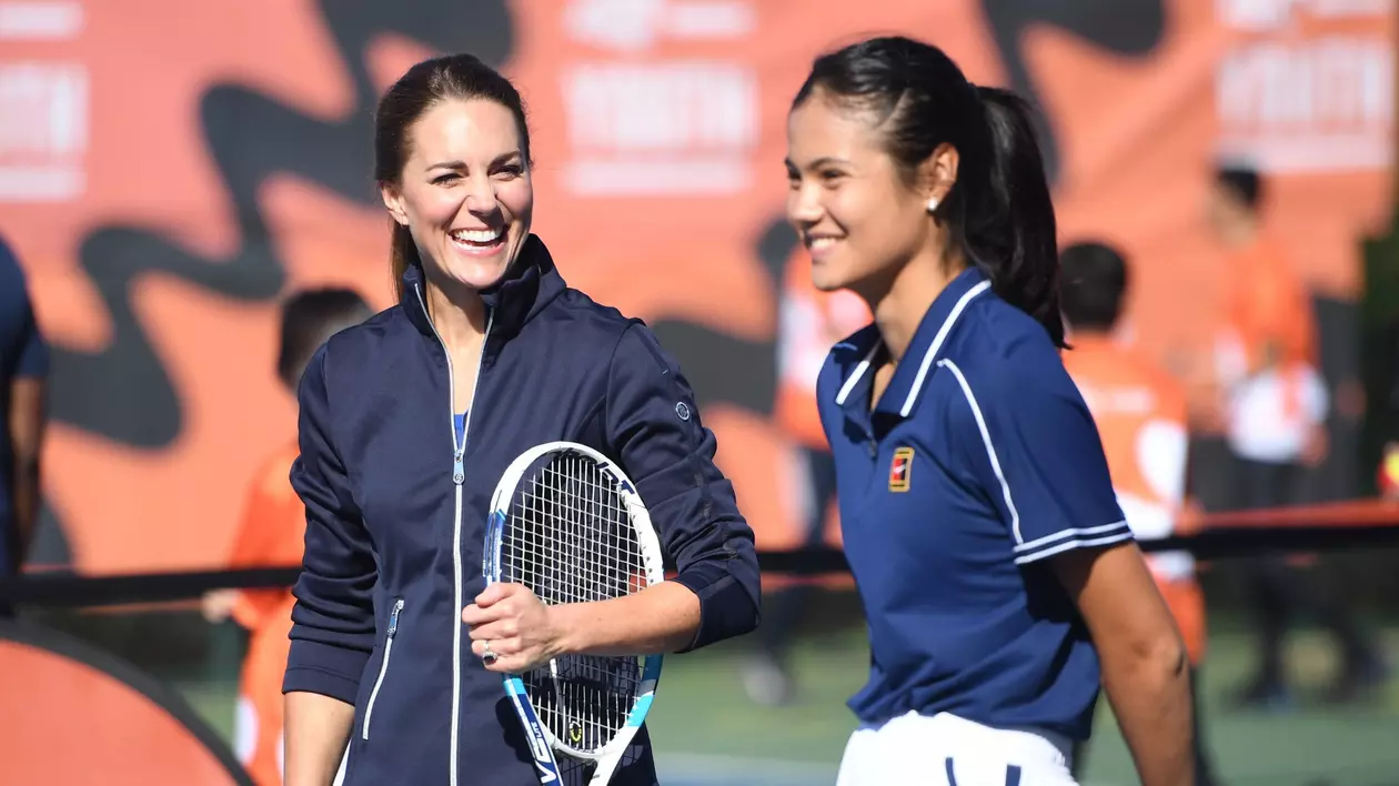 Emma Răducanu, meci de tenis cu Kate Middleton. Ce spune ducesa de Cambridge despre victoria campioanei