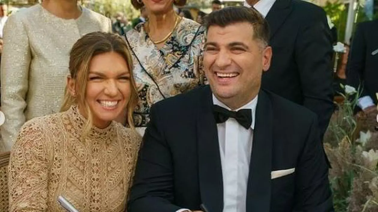 Cât au costat rochiile pe care Simona Halep le-a purtat la cununia civilă