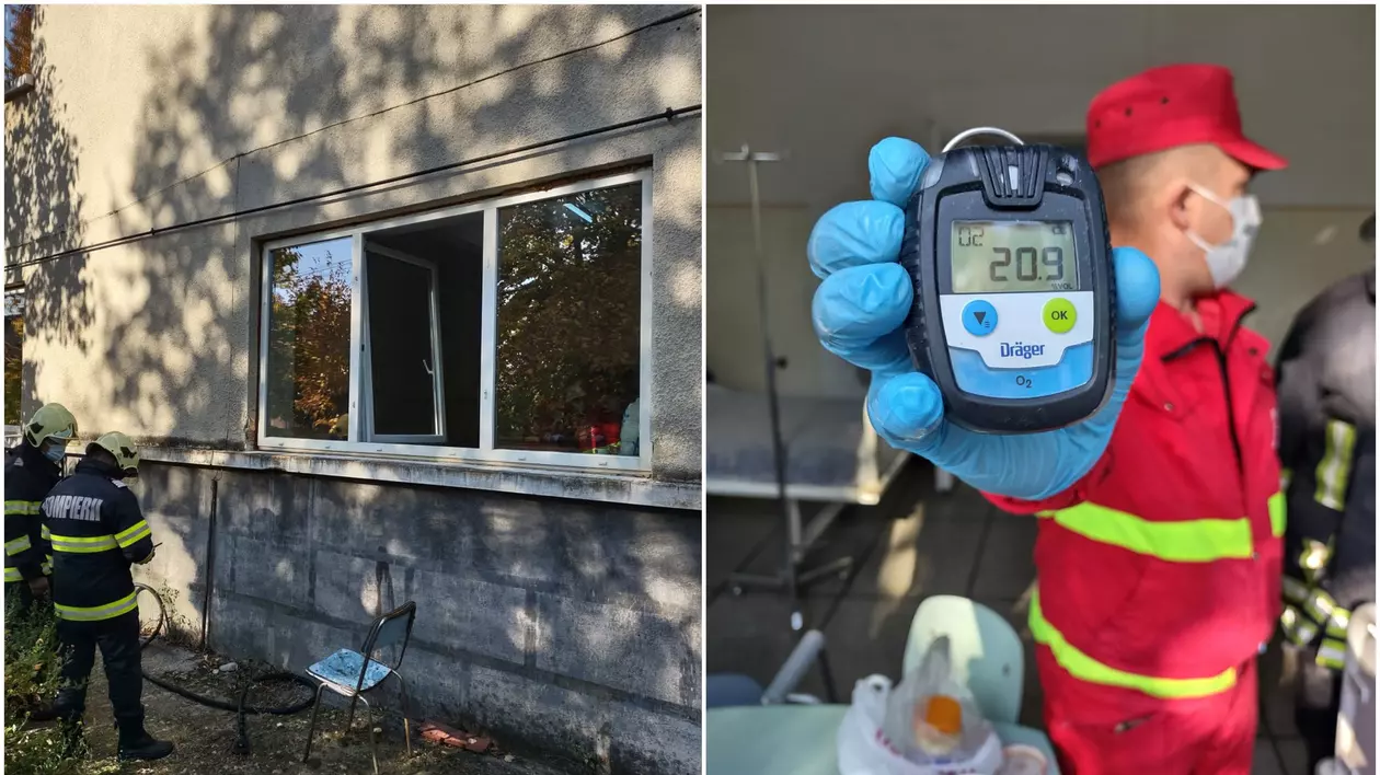 Alertă la Spitalul Bora din Caransebeș, după ce s-a spart un tub de oxigen. Pacienții au fost evacuați