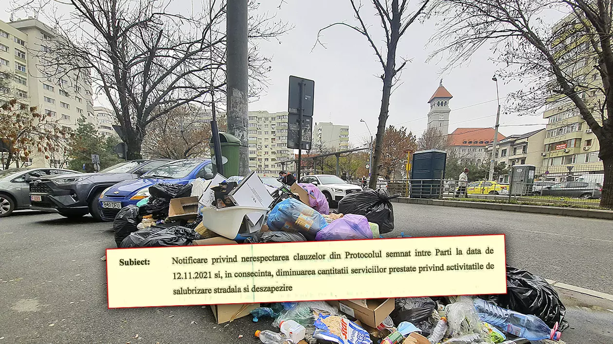 Războiul gunoaielor continuă. Romprest a notificat Primăria Sectorului 1 că va diminua iar programele de salubrizare