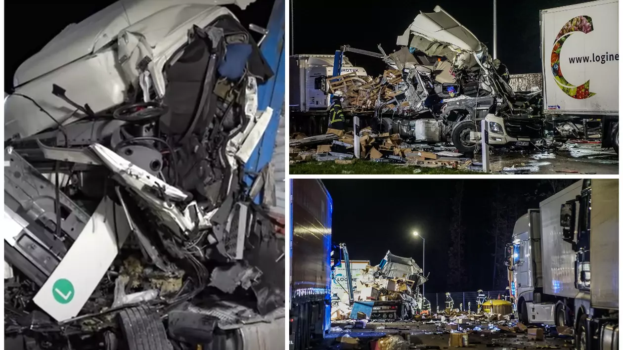 Șofer român de TIR, mort într-o parcare din Germania. A lovit violent un alt camion