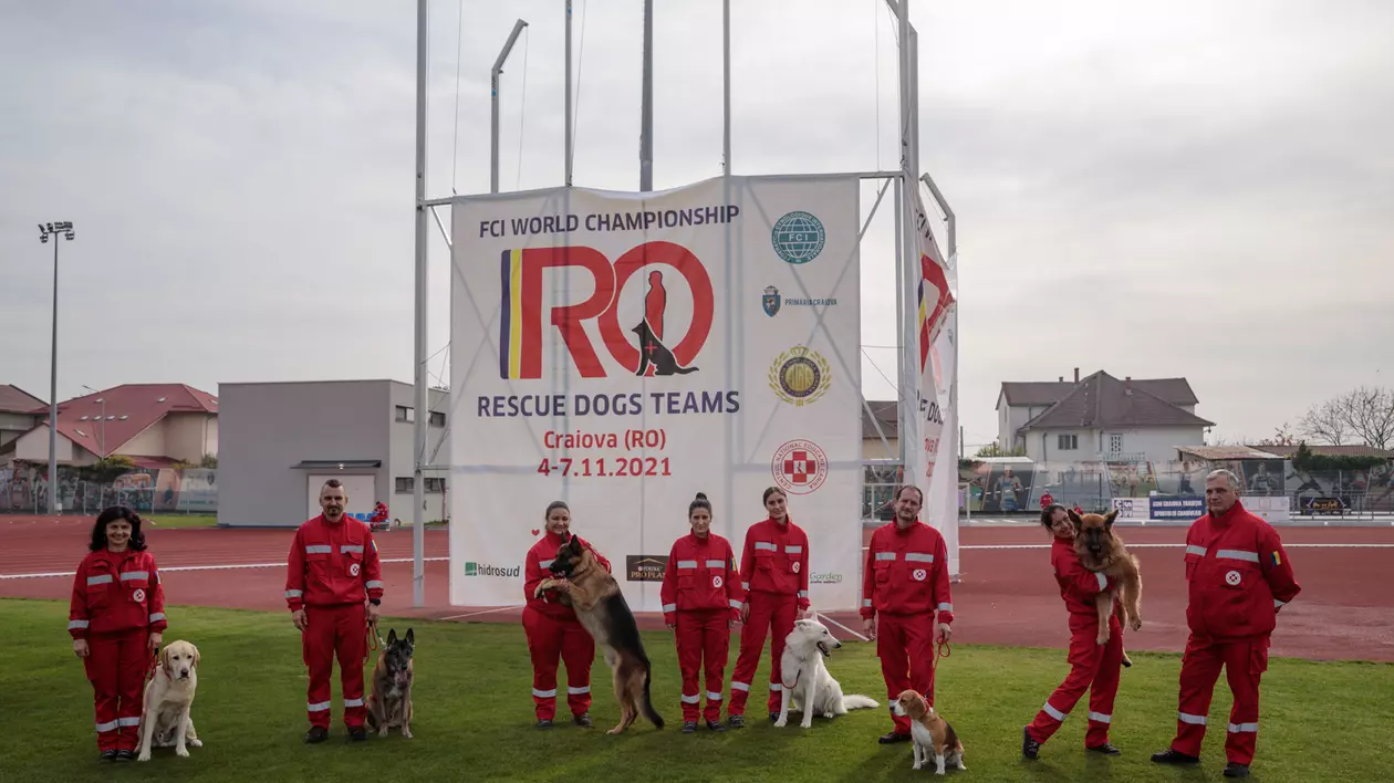 Echipa României la Campionatul Mondial Canin, organizat la Craiova