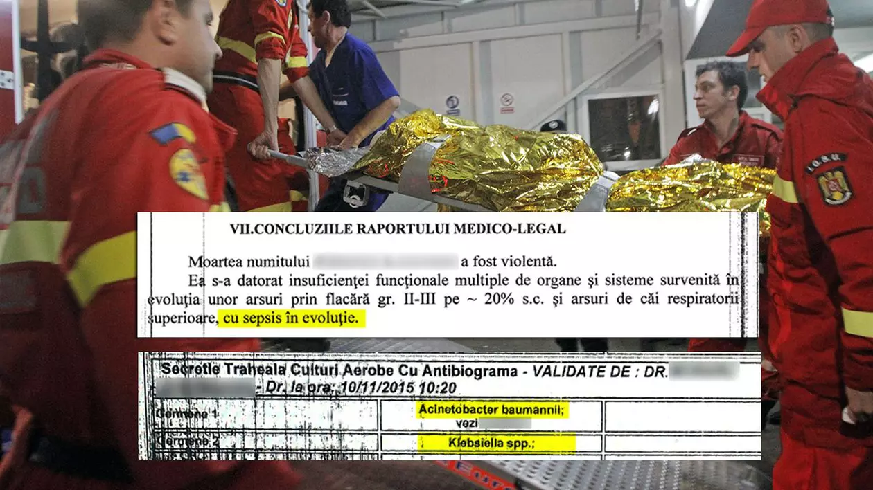 EXCLUSIV PROCESUL COLECTIV. În 23 de dosare apar infecții nosocomiale, dar niciun raport medico-legal nu le corelează cu moartea