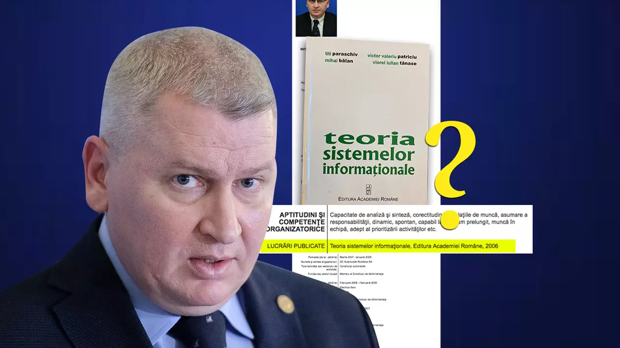 Ministrul Digitalizării, Florin Roman, nu-și găsește cartea de ”Sisteme informaționale” din CV, singura legătură cu domeniul pe care-l conduce. Nici editura nu știe de ea, nici la Biblioteca Națională nu e