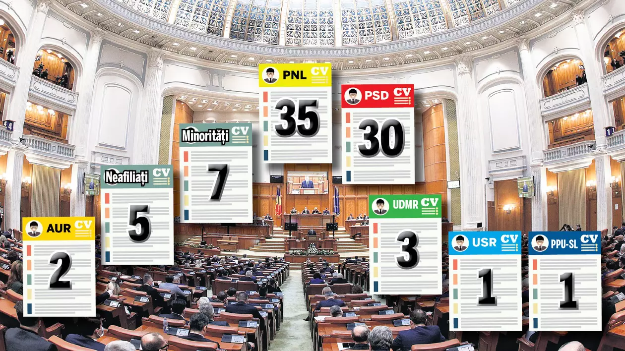 84 de senatori și deputați nu aveau CV pe site-ul Parlamentului. Unii l-au urcat după ce jurnaliștii au început să îi sune. Cine sunt politicienii complet netransparenți?
