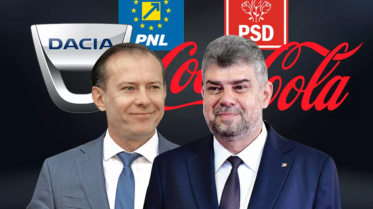 PSD și PNL au cheltuit mai mult decât Coca-Cola și Dacia Renault pe publicitate la televiziuni