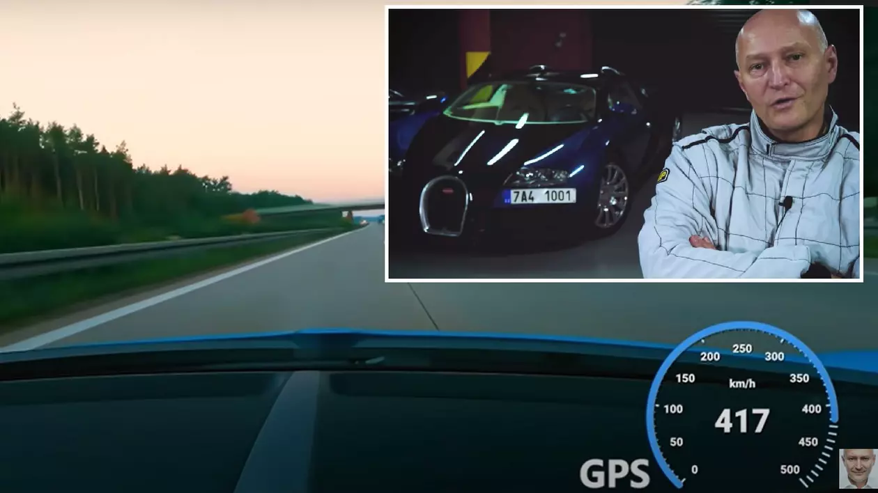 Un miliardar ceh a condus cu 417 km/h pe o autostradă în Germania. Ce a pățit