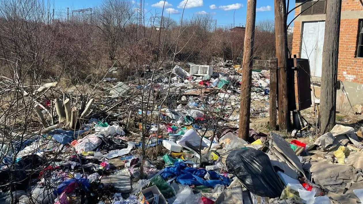 Mai multe zone unde erau arse ilegal cantități mari de deșeuri, descoperite la marginea Capitalei