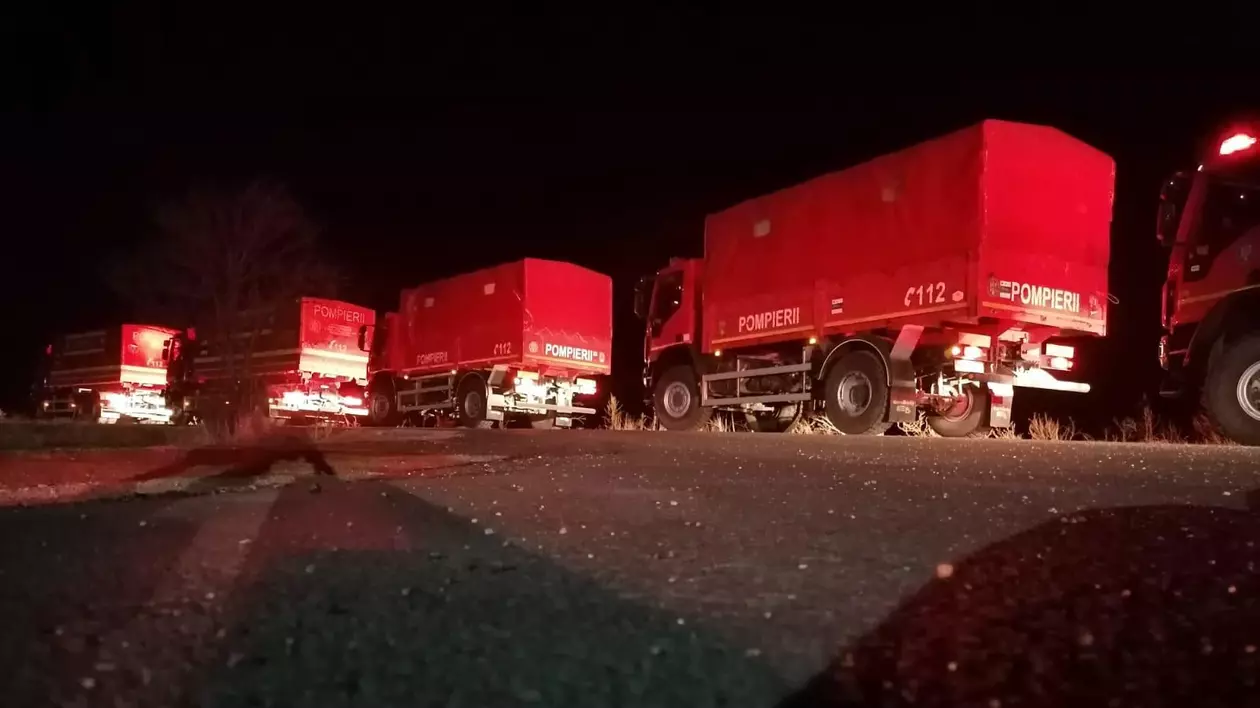 Un nou transport de ajutoare umanitare transmis de România a plecat din Piatra Neamţ spre Vama Siret