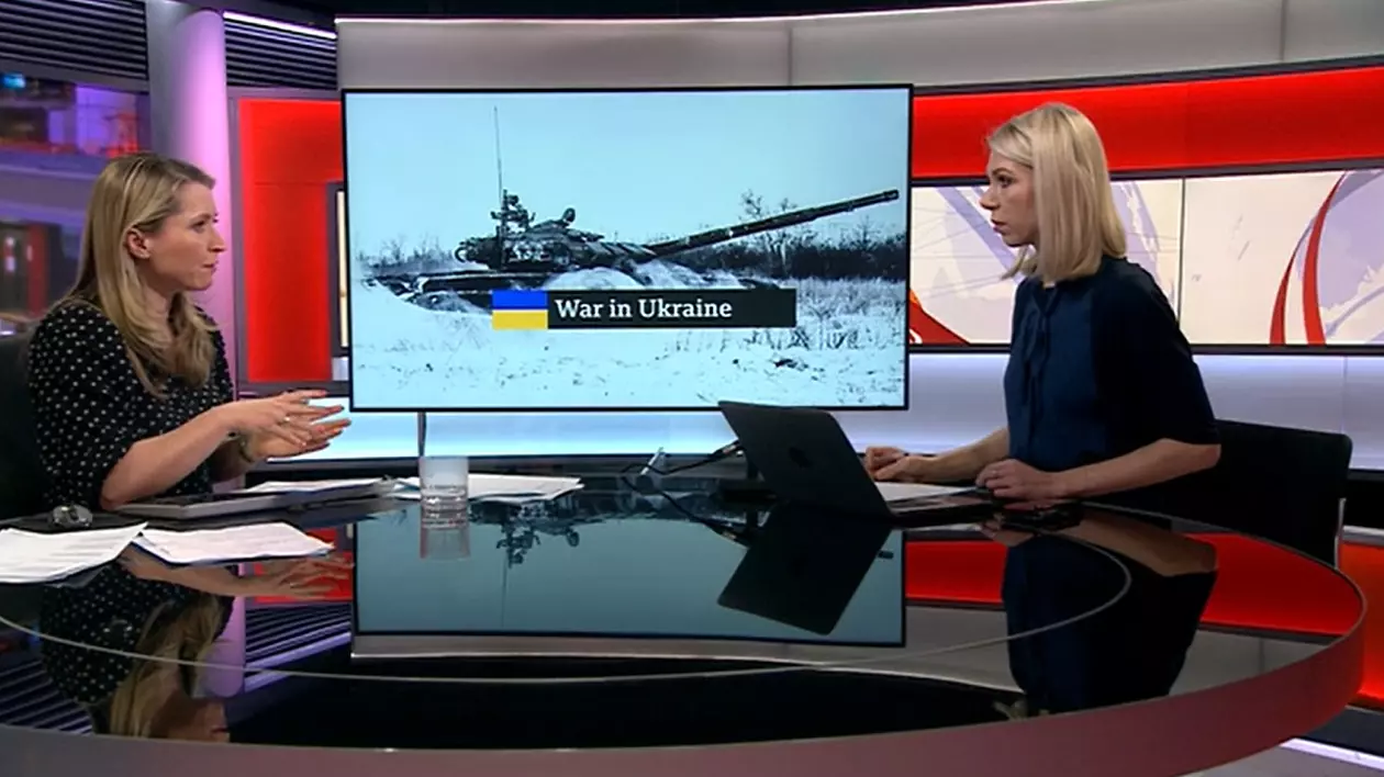 VIDEO | O jurnalistă ucraineană de la BBC a văzut în direct cum arată blocul ei din Kiev bombardat de armata rusă