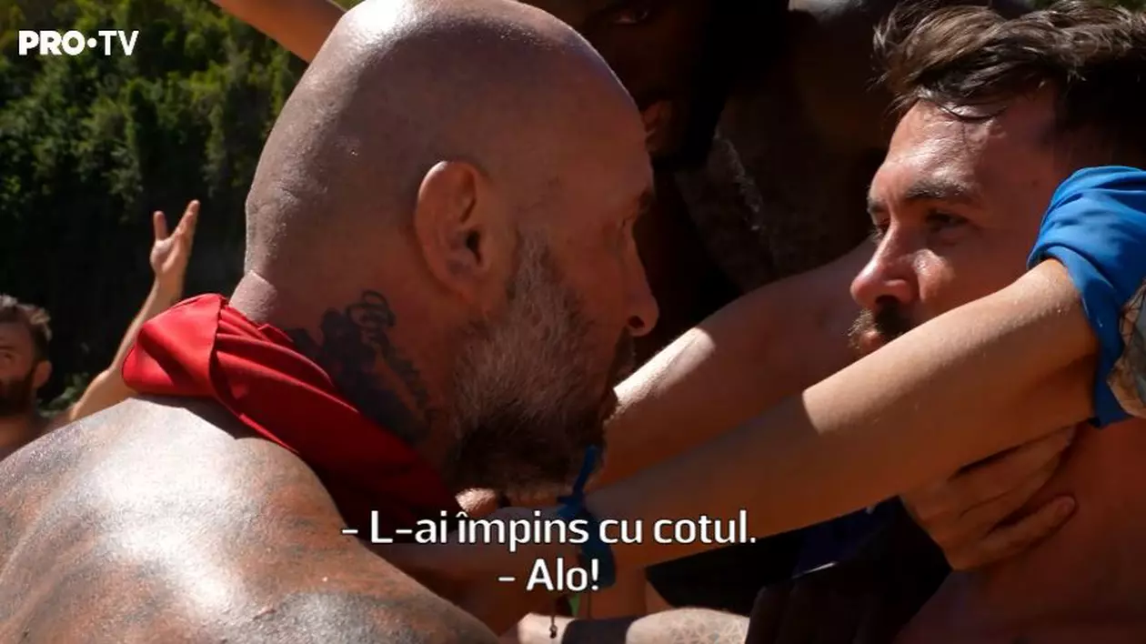 Cătălin Zmărăndescu la un pas de bătaie la Survivor