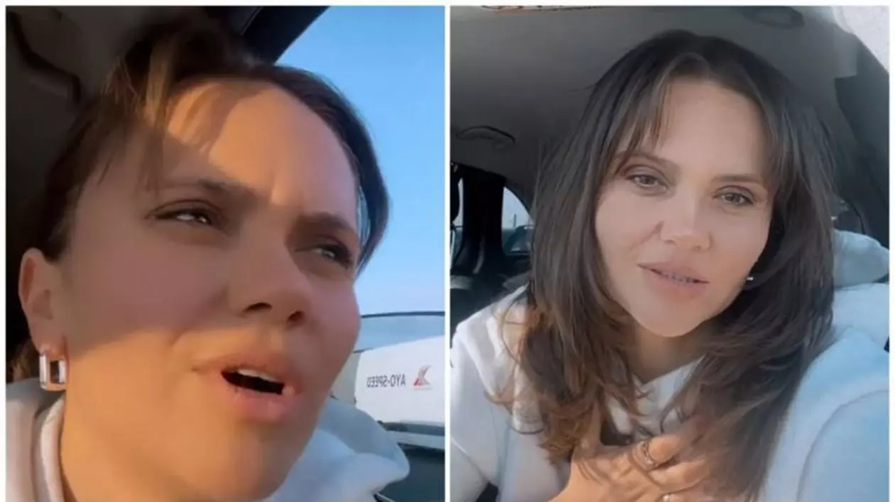 Cristina Șișcanu și Mădălin Ionescu, blocați în vamă. Peripeții în drumul spre Viena. „Mi-a sărit inima din piept”