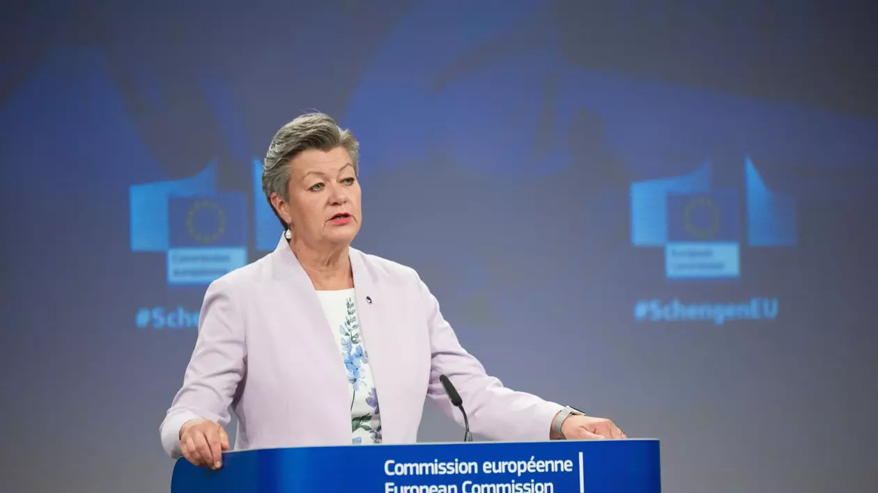 Aderarea Bulgariei și a României la Schengen, „prioritate pentru Comisia Europeană”, spune comisarul Ylva Johanson, dar fără orizont de timp