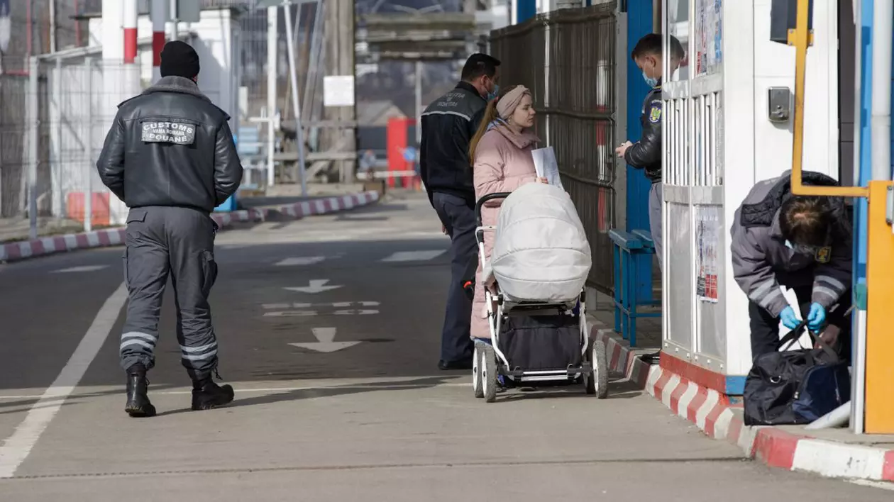 Anastasia, fetița care va prinde probabil anul 2100 și va ști toată viața ei că a împlinit primul an ca refugiată în România