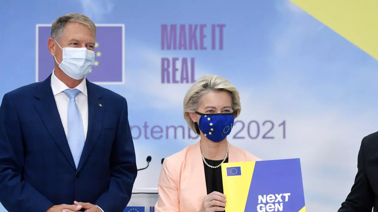 Klaus Iohannis a discutat cu Ursula von der Leyen despre sancţiunile pentru Rusia