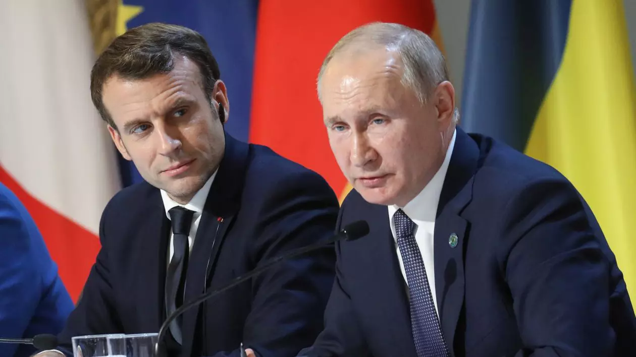 Macron i-a propus lui Putin o ridicare a blocadei impuse portului ucrainean Odesa printr-o rezoluţie ONU
