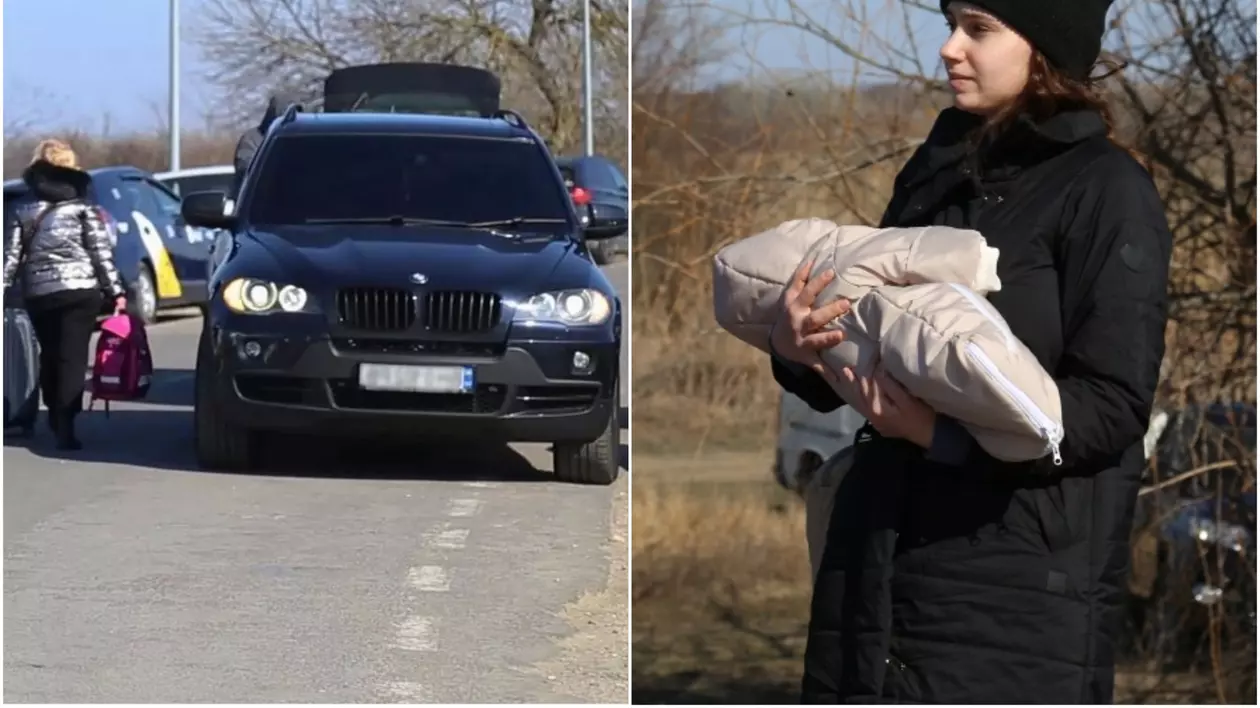 Reportaj nefardat lângă Nistru cu secretele migrației din Ucraina. Unii în Bentley, Porsche ori Mercedes, „cei amărâți, vai de capul și de sufletul lor”