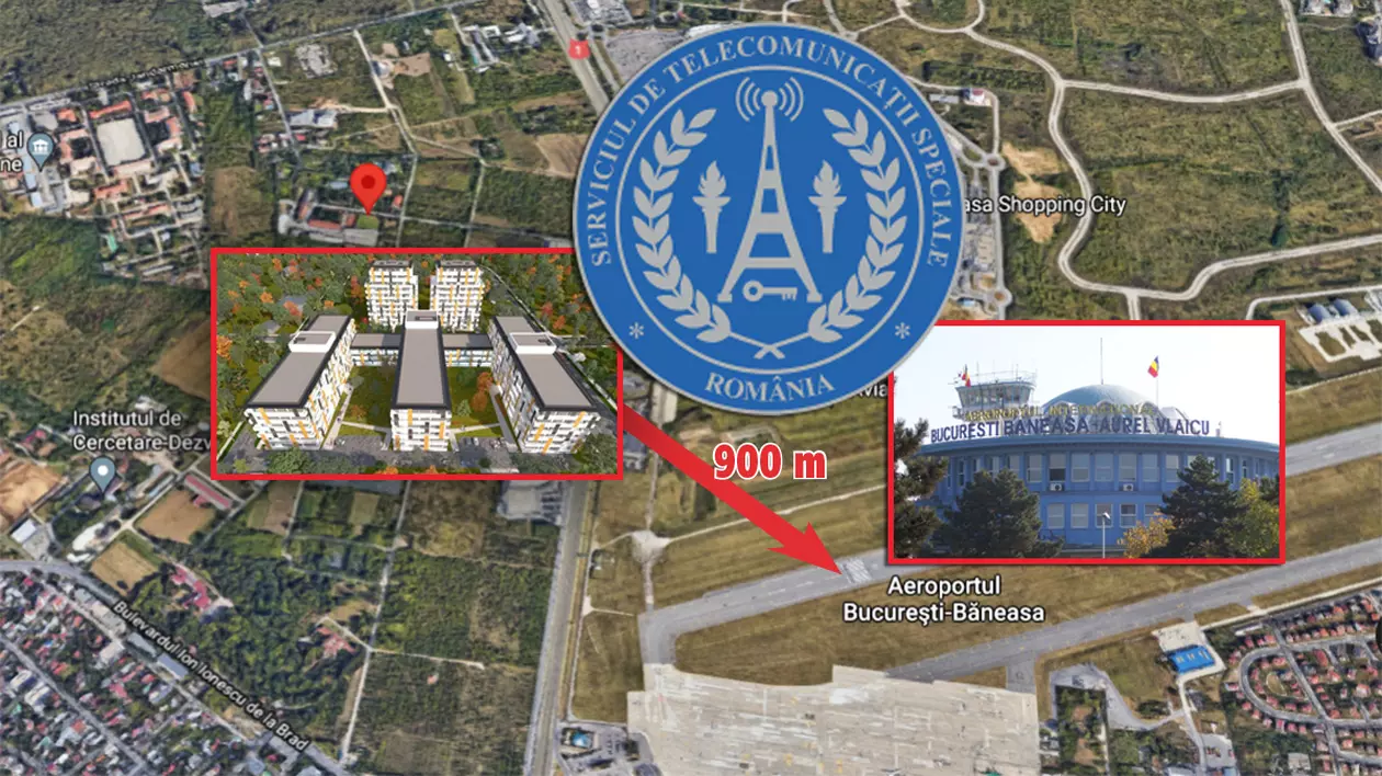 „Amenințare la adresa siguranței naționale”. STS a cerut în instanță blocarea ridicării blocurilor de 9 etaje de lângă Aeroportul Băneasa