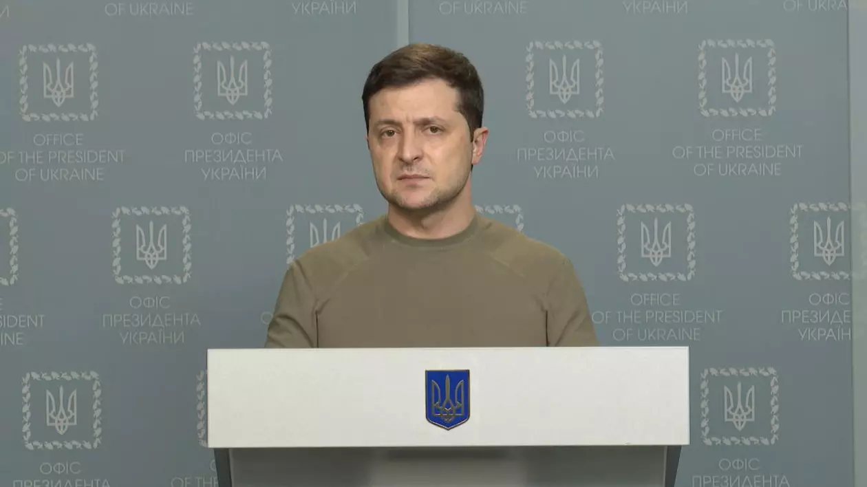 Volodimir Zelenski, mesaj de mobilizare a populației: „Am rezistat și am respins cu succes atacurile inamice”