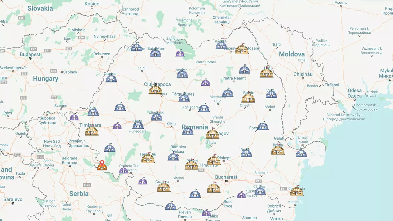 Harta interactivă a adăposturilor antiatomice din România. Cum poți afla unde este cel mai apropiat buncăr
