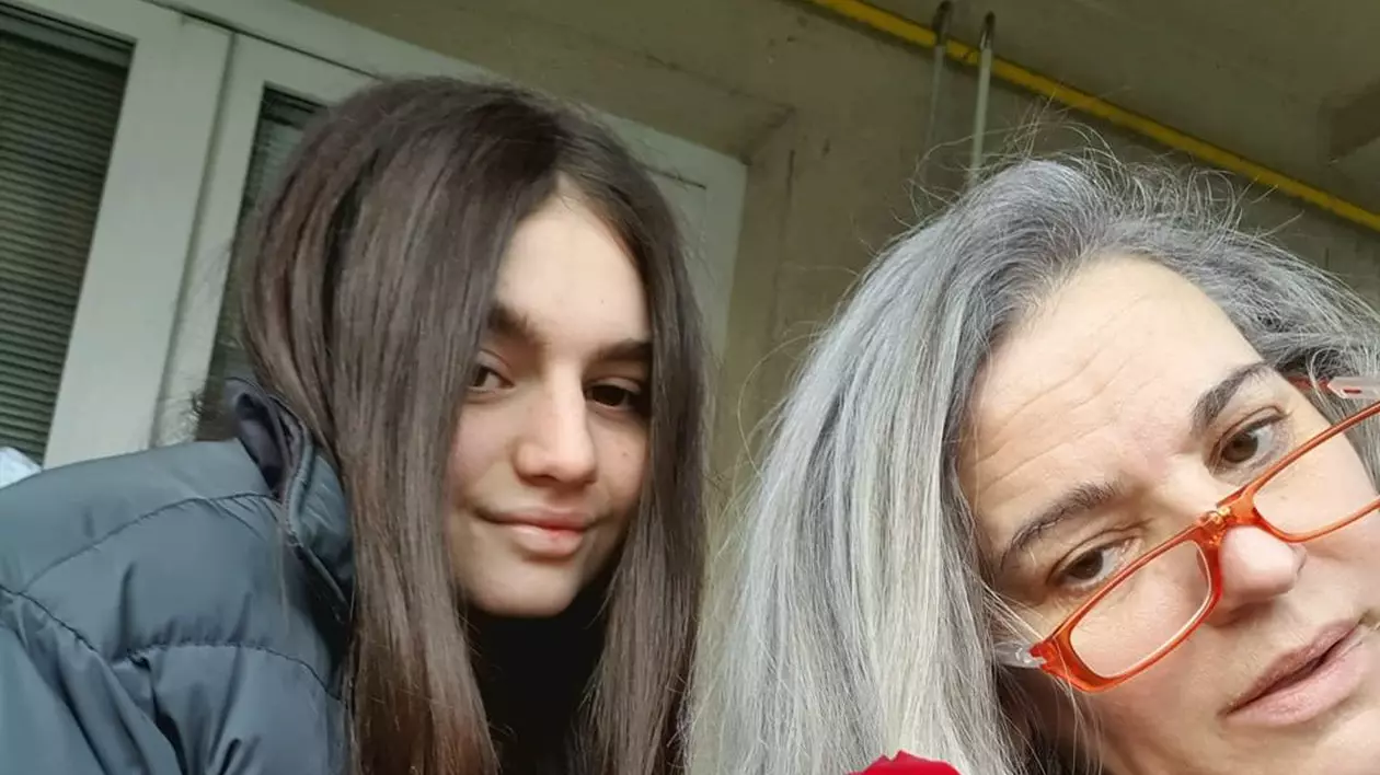 Maia Morgenstern și fiica ei, Isadora
