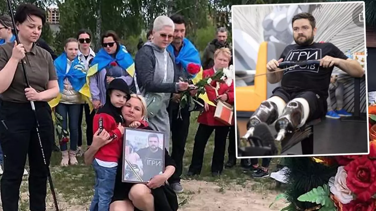 Volodimir, veteranul cu picioarele amputate, ucis în timp ce apăra orașul Bucha: „A insistat să lupte pentru fiul său”