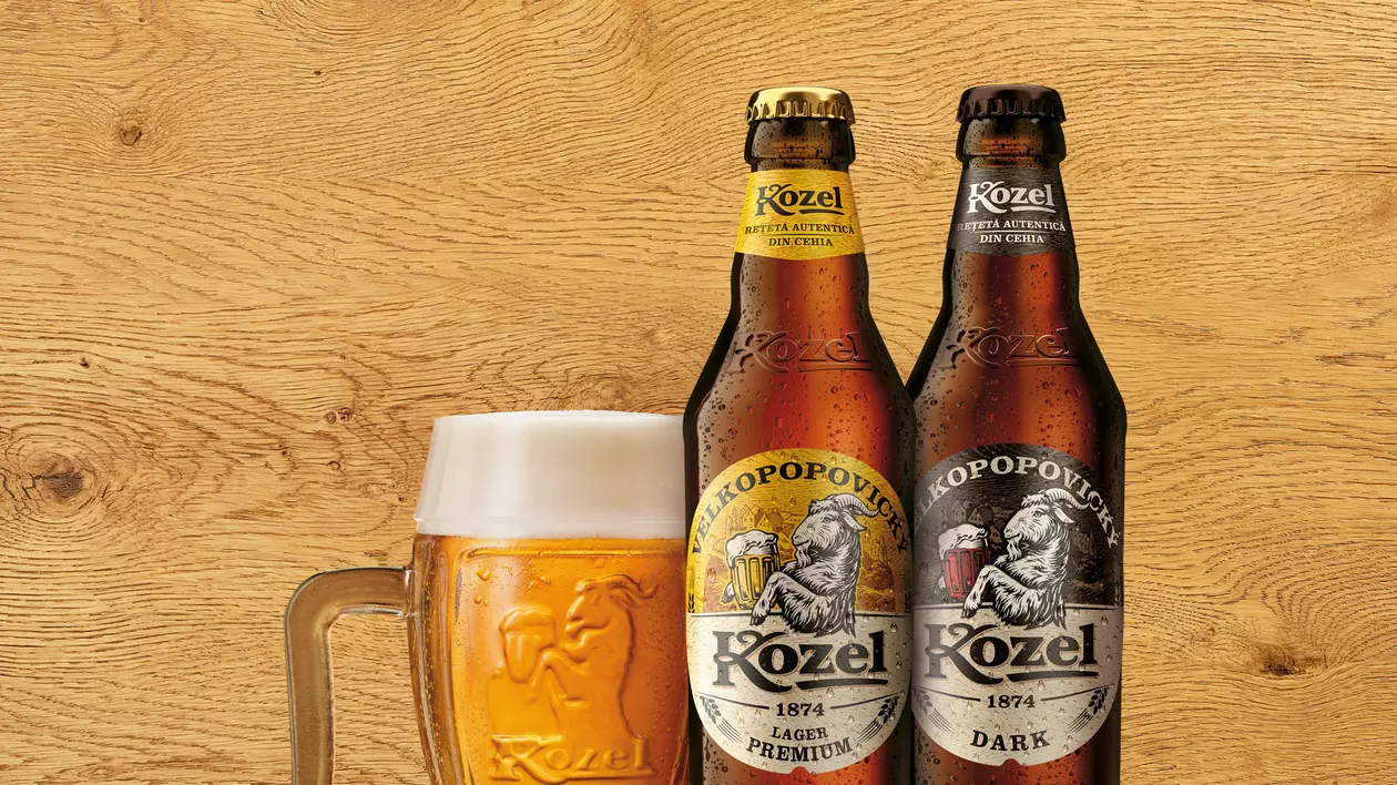 Ursus Breweries a lansat în România berea Kozel, o bere țapănă din Cehia
