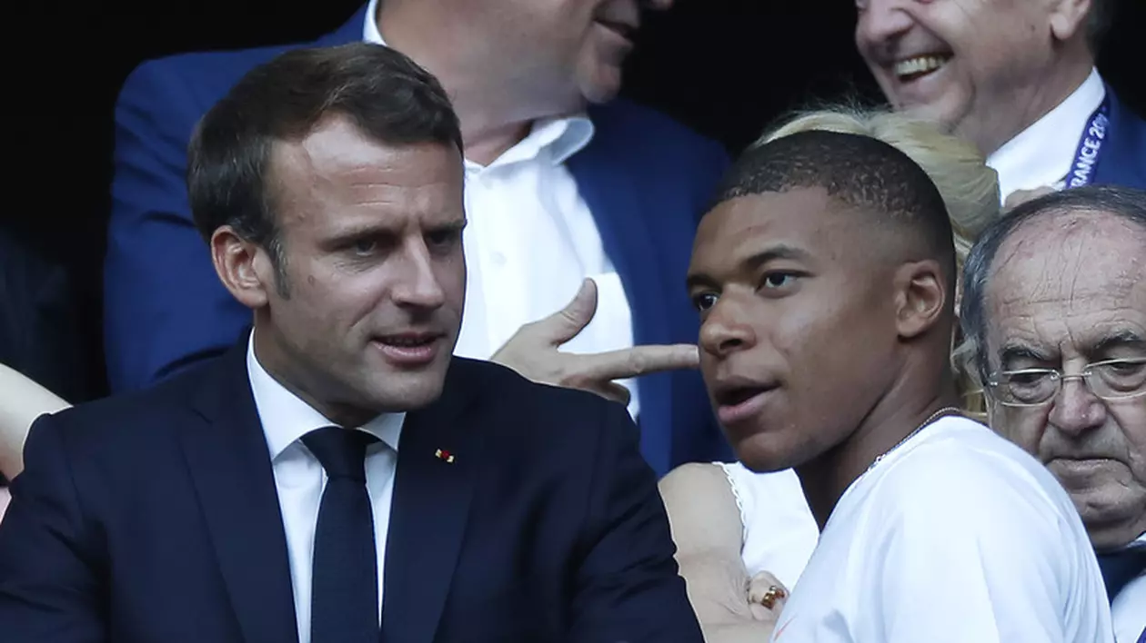 Kylian Mbappe s-a consultat cu Emmanuel Macron, înainte de a refuza oferta de la Real Madrid